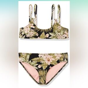 Volcom Girls' Swimsuit Two Piece Bikini Set